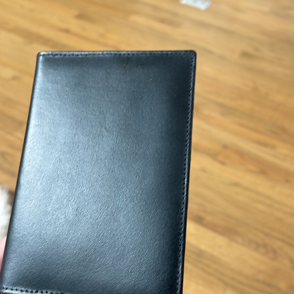 Leather Passport Holder  Credit Card Hotel Card Slots